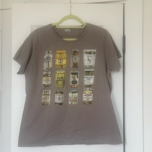 Graphic T-Shirt with Jar Print